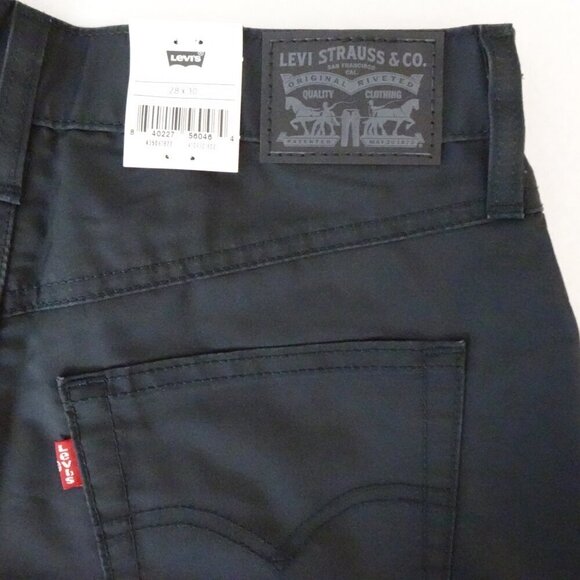 Levi's Mom Jeans Women's Size 28x30 Black Blended Fabric Tapered - Picture 7 of 12